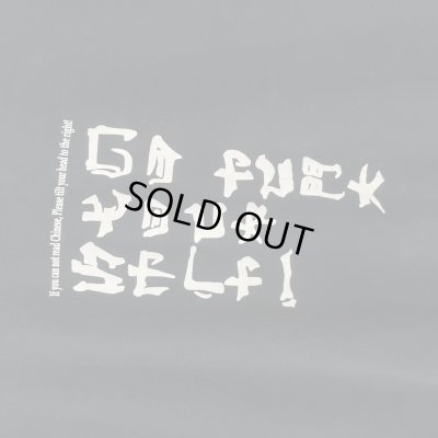 画像2: 00s GO FUCK YOURSELF! MESSAGE TEE SHIRT