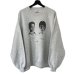 画像1: 90s USA製 BLUCE LEE & BRANDON LEE ART SWEAT SHIRT (1)