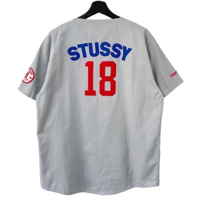 画像2: 90s OLD STUSSY BASEBALL SHIRT