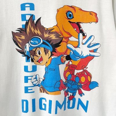 画像2: 90s DEGIMON TEE SHIRT