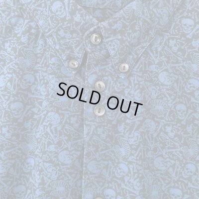 画像4: 80s USA製 OLD STUSSY "SURFMAN TAG" SKULL BONES S/S SHIRT