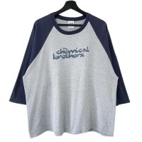 00s THE CHEMICAL BROTHERS RAGLAN BAND TEE SHIRT