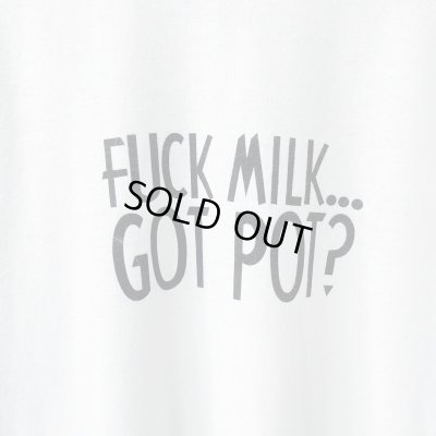 画像2: 00s got milk? PARODY LOGO TEE SHIRT