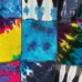 画像4: 90s USA製 EYE DYE TIE DYE PATCH WORK TEE SHIRT