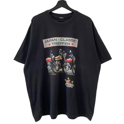 画像1: 00s JAPANESE BIKE PHOTO TEE SHIRT