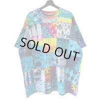 90s USA製 EYE DYE TIE DYE PATCH WORK TEE SHIRT