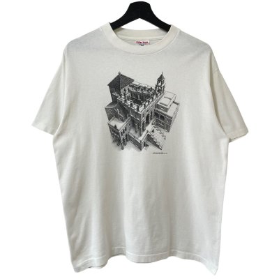 画像1: 90s USA製 MC ESCHER ART TEE SHIRT