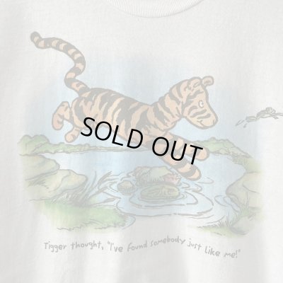 画像2: 90s USA製 CLASSIC POOH TIGER TEE SHIRT