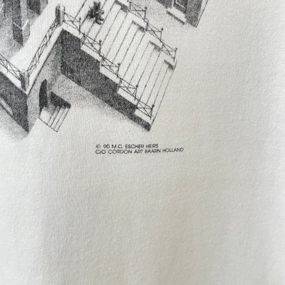 画像4: 90s USA製 MC ESCHER ART TEE SHIRT