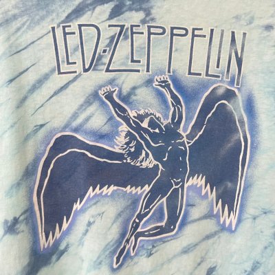 画像2: 80s~90s USA製 LED ZEPPELIN TIE DYE TEE SHIRT