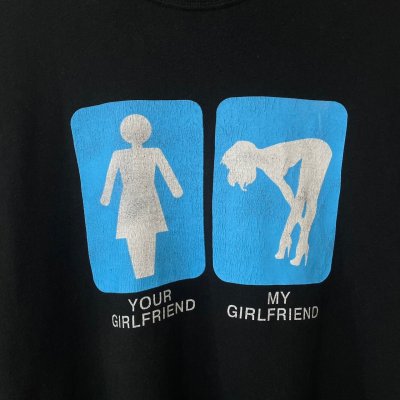 画像2: 90s YOUR GIRL FRIEND MY GIRL FRIEND TEE SHIRT