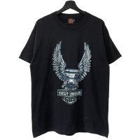 90s USA製 HARLEY DAVIDSON METALIC EAGLE TEE SHIRT