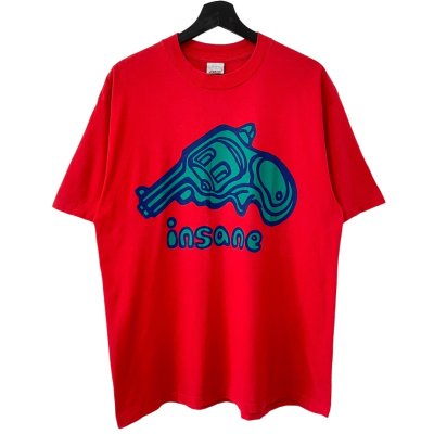 画像1: 90s INSANE PISTOL TEE SHIRT