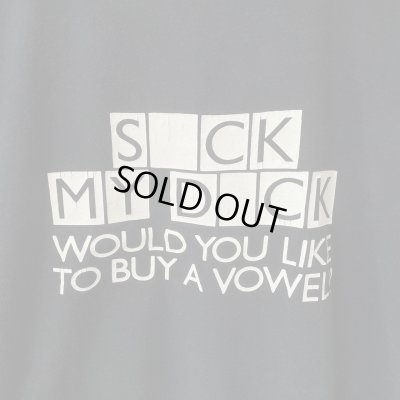 画像2: 90s USA製 SUCK MY DICK CROSSWORD TEE SHIRT