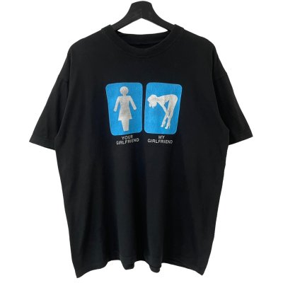 画像1: 90s YOUR GIRL FRIEND MY GIRL FRIEND TEE SHIRT