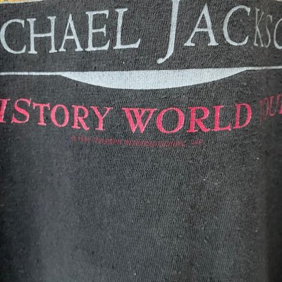 画像4: 90s MICHEAL JACKSON HISTORY WORLD TOUR TEE SHIRT