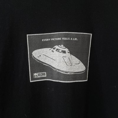 画像2: 90s USA製 BESCHWA UFO TEE SHIRT