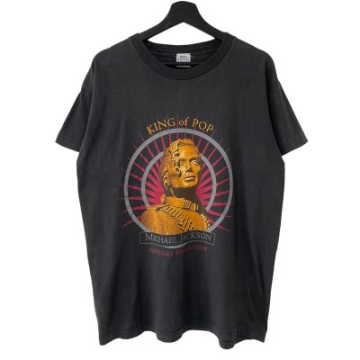 画像1: 90s MICHEAL JACKSON HISTORY WORLD TOUR TEE SHIRT