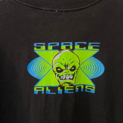 画像3: 90s USA製 ALIEN MEN IN BLACK PARODY TEE SHIRT