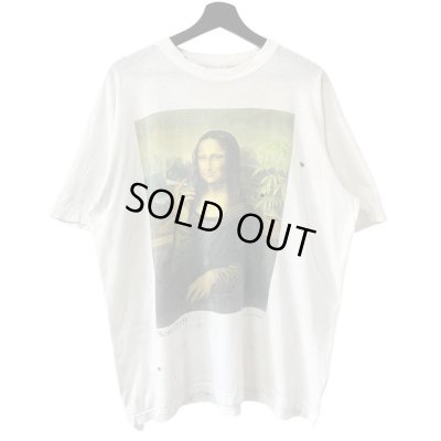 画像1: 90s MONA LISA PARODY “MONA REEFA” ART TEE SHIRT