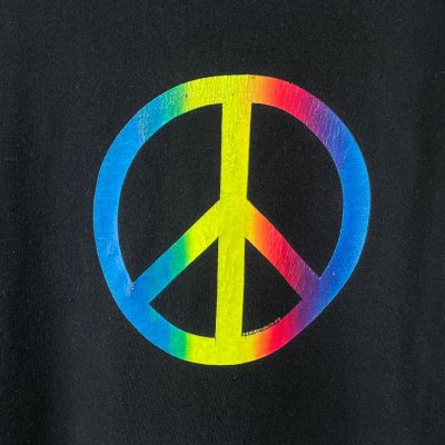 画像2: 00s PEACE TEE SHIRT