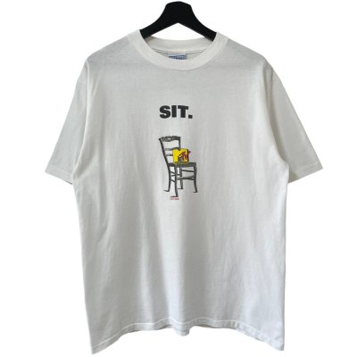 画像1: 90s USA製 MTV “SIT.” TEE SHIRT