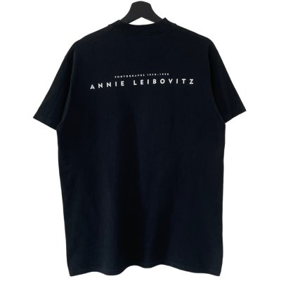 画像2: 90s USA製 ANNIE LEIBOVITZ KEITH HARING PHOTO TEE SHIRT