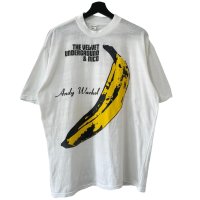 90s THE VELVET UNDERGROUND ANDY WARHOL TEE SHIRT