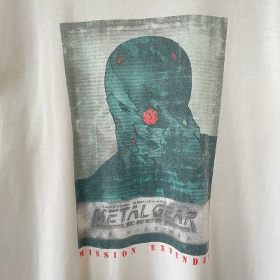 画像2: 90s USA製 METAL GEAR SOLID GAME TEE SHIRT