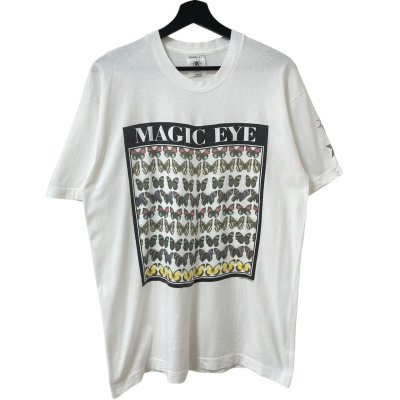 画像1: 90s USA製 MAGIC EYE TEE SHIRT