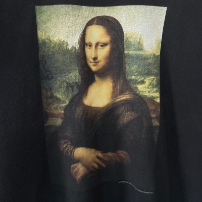 画像2: 90s LEONALD DA VINCI MONA LISA TEE SHIRT