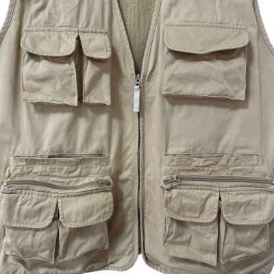 画像2: 90s KING SIZE HUNTING VEST 