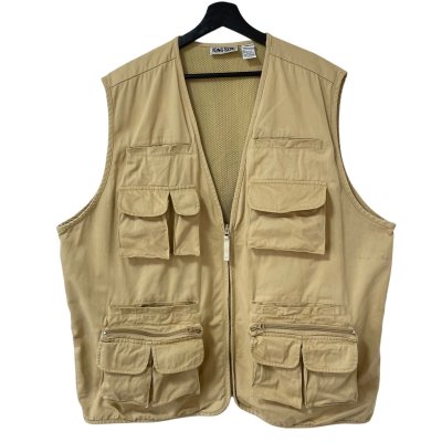 画像1: 90s KING SIZE HUNTING VEST 