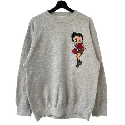 画像2: 90s USA製 BETTY BOOP SWEATSHIRT