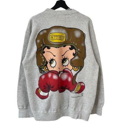 画像1: 90s USA製 BETTY BOOP SWEATSHIRT