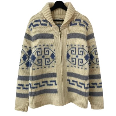 画像1: 70s USA製 PENDLETON COWICHAN KNIT SWEATER