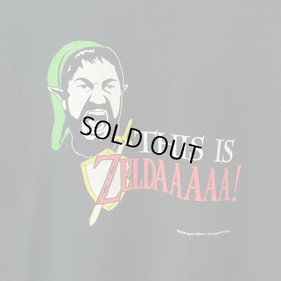 画像2: 00s USA製 ZELDA GLADIATOR PARODY TEE SHIRT