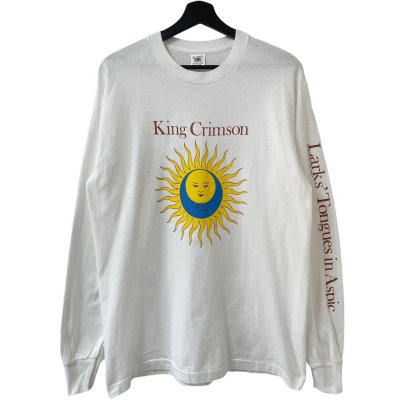 画像1: 90s USA製 KING CRIMSON L/S TEE SHIRT