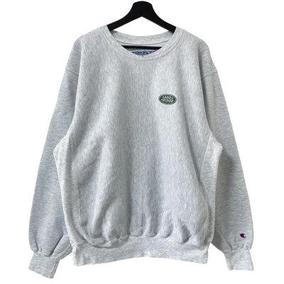 画像1: 90s~00s CHAMPION PREMIUM REVERSE WEAVE ''LAND ROVER'' SWEATSHIRT