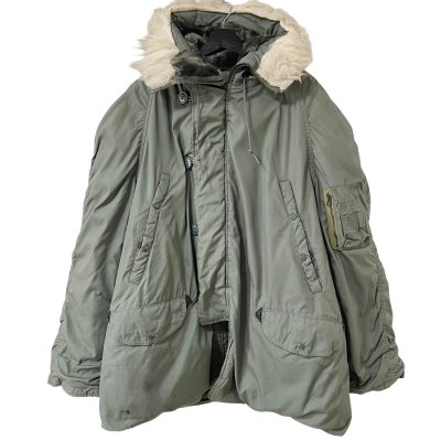 画像1: 80s USA製 US ARMY N-3B FLIGHT JACKET