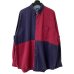 画像1: 90s OLD GAP CRAZY PATTERN L/S SHIRT (1)