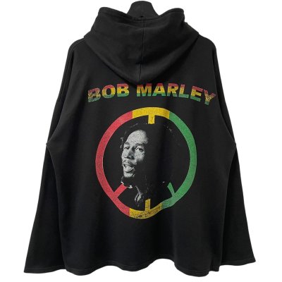 画像2: 90s EURO BOOTLEG BOB MARLEY HOODIE