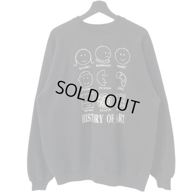 画像1: 90s USA製 HISTORY OF ART ''MoMA SAMPLING'' SWEATSHIRT