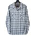 画像1: 90s~ PENDLETON ''OMBRE'' BOARD L/S SHIRT (1)