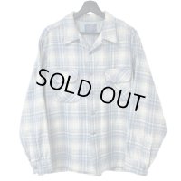 70s USA製 PENDLETON BOARD L/S SHIRT