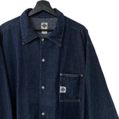 画像2: 00s USA製 POST O'ALLS DENIM SHIRT JACKET