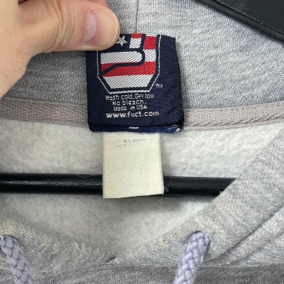 画像5: 90s USA製 FUCT HAND SIGN HOODIE