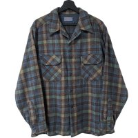 70s USA製 PENDLETON BOARD L/S SHIRT