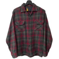 60s USA製 PENDLETON ''OMBRE'' BOARD L/S SHIRT