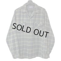 50s USA製 PENDLETON BOARD L/S SHIRT